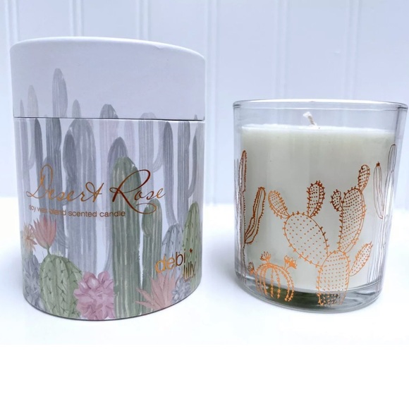 Debi Lilly Accents Debi Lilly Desert Cactus Rose Boxed Soy Candle